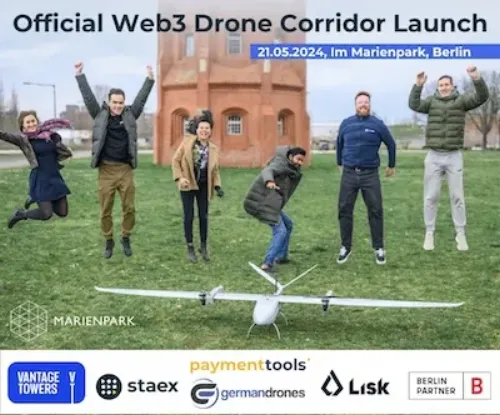 First in the World Web3 Drone Corridor Launch