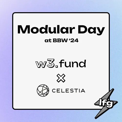 Modular Day by w3.fund x Celestia